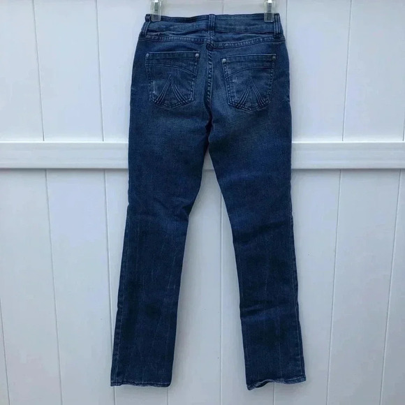 Delia’s Mallory Distressed Jeans Size 1/2 S - Picture 2 of 8